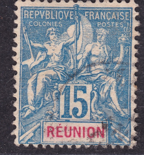 Timbre 1892 colonies - timbre,