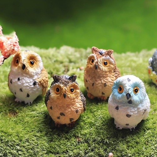 Pcs mini ornement hibou - pcs,