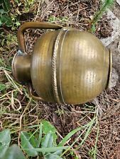 Canne à lait pot à lait ancien en laiton