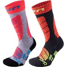 UYN Junior Ski Chaussettes Enfants de Fonctionnelles D'Hiver Neuf