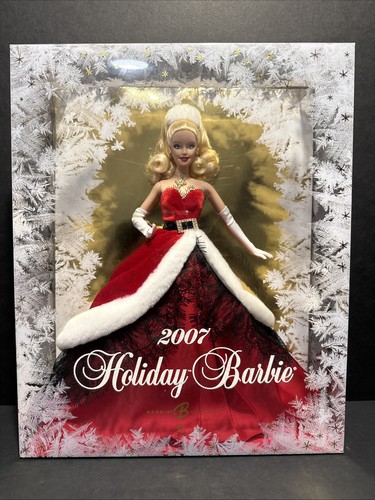 2007 holiday christmas barbie - holiday,