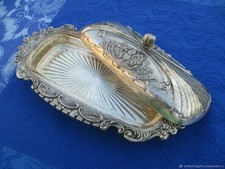 Beurrier ancien Fleurs et