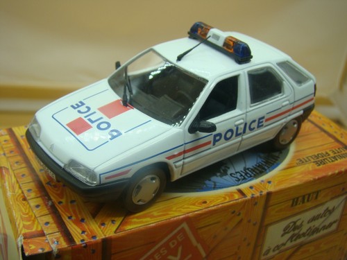 Citroen 1992 police 43 - zx, 1/43