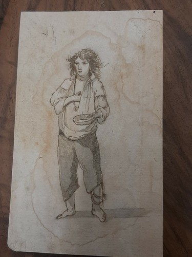 Old master drawing - old,