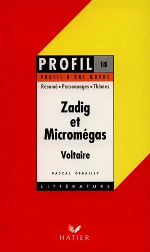 Profil une oeuvre zadig - profil,
