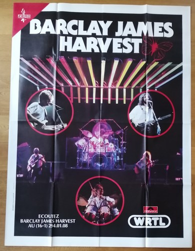 Barclay james harvest affiche - harvest,