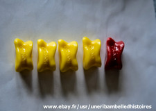 Ancien jeu d'osselets Danone