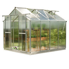 Serre de Jardin SAPHIR TOPAS avec Cadre de Fondation / ouvre-fenêtre Automatique