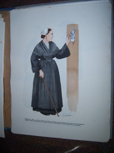 Bretagne costume breton - le,