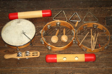 Guiro Maracas Tambourin