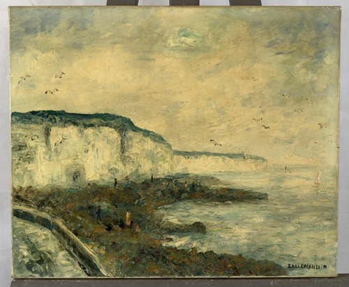 Huile sur toile - , signée