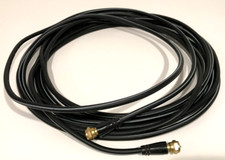 Coaxial Cable ~ 25 feet Gold