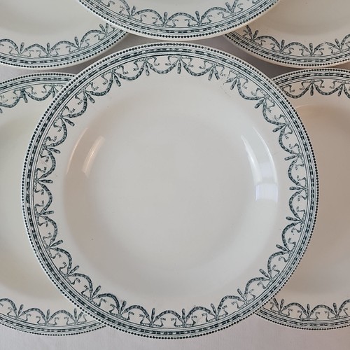 Assiettes creuses décor - creuses,