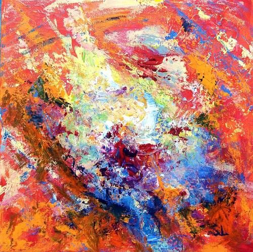 Peinture abstraite tableau - tableau, art