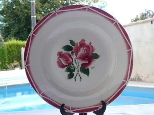 Ancien grand plat - ancien,