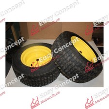 JEU DE ROUES ARRIERE  TONDEUSE AUTOPORTEE JOHN DEERE L120E - TONDEUSE AUTOPORTEE