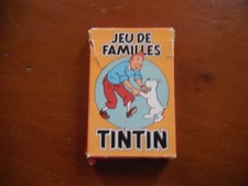 Jeu de familles Tintin