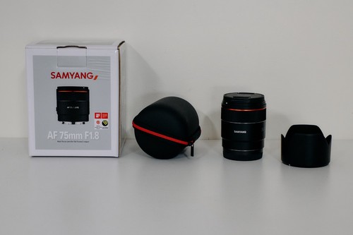 Samyang 75mm sony fe - samyang,