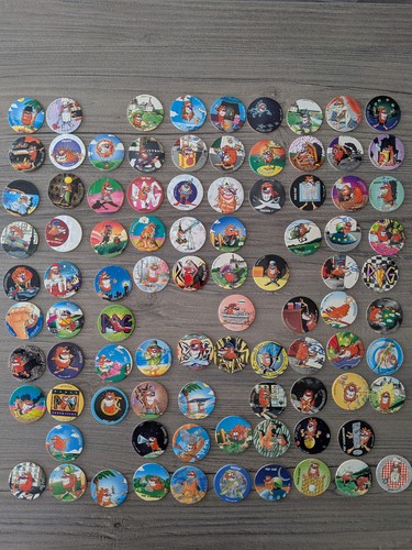 Lot pogs officiels - 90,