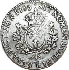 O8315 Ecu Louis XVI branches oliviers 1785 L Bayonne Argent Silver ->F offre