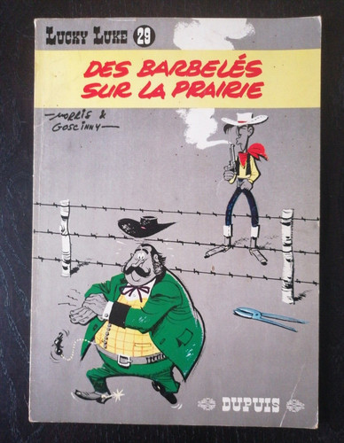 Lucky luke 29 barbelés - lucky,