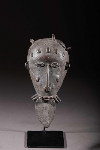 Art africain tête baoulé - africain,