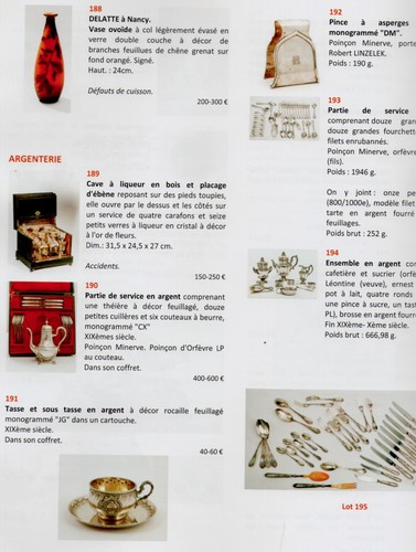 Antiquités brocante objets - , de