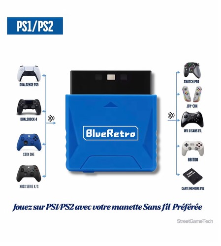 Adaptateur playstation 2 - playstation, 1/2