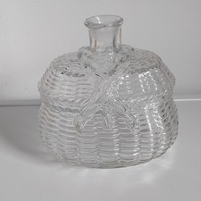 Ancienne Bouteille à Sujet LEGRAS Panier