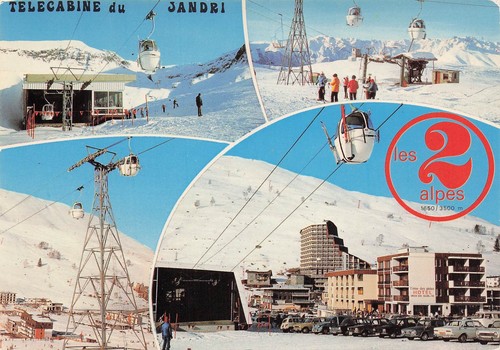 Les deux alpes telecabine - deux,