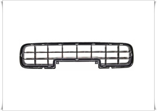 Grille pare choc centrale - pare-choc, noir