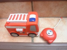 JOUET VOITURE CAMION TELECOMMANDÉ POMPIER ENFANT