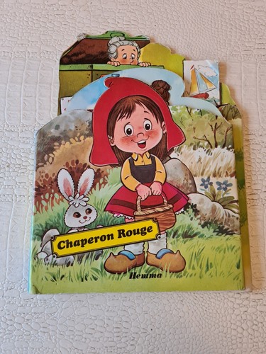 Livre ancien chaperon - livre, rouge