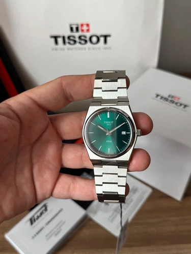 Tissot prx quartz - quartz, green