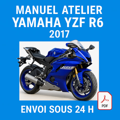 Manuel atelier yamaha yzf - yamaha, r6