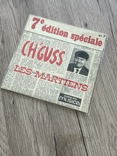 Ch’Guss, Alias Robert Jordans. Titre Les Martiens 45 Tours  Rare TBEG