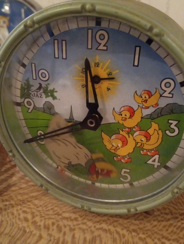 Réveil ancien jaz animé - rÉveil,