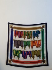 Foulard Hermès scarf Les sangles