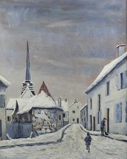 Ancienne huile / toile