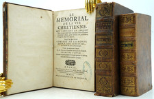 Lot 3 livres anciens religieux – évangile, vie chrétienne, XVIIIe siècle