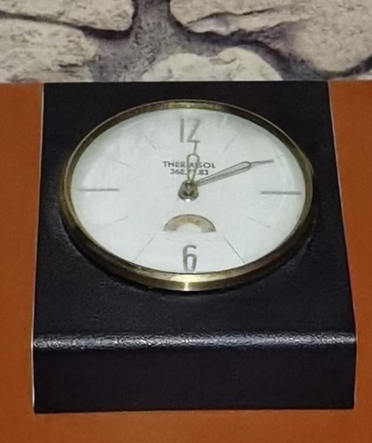 Pendule publicitaire thermisol - pendule,