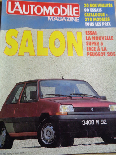 Salon 1984 l automobile - salon, l'automobile