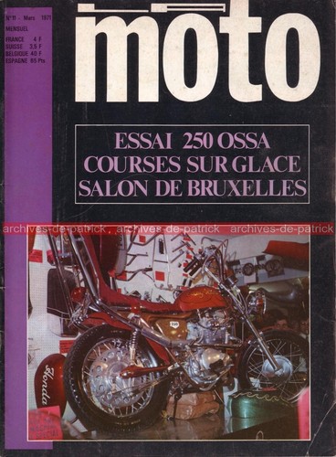 Moto ossa 250 bmw ginger - la,