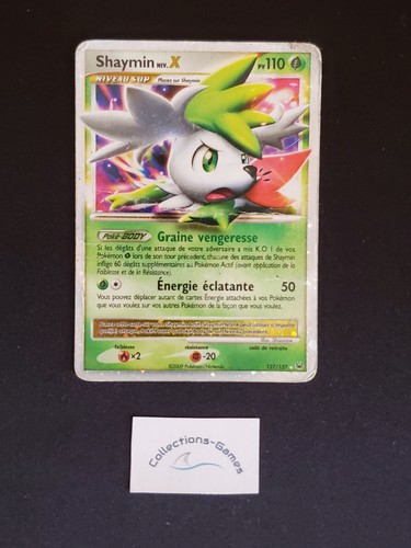 Carte pokémon shaymin niv - pokémon, niv.x