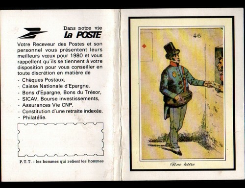 Calendrier poche 1980 la - poche, /