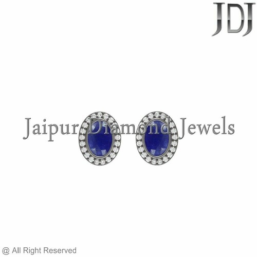Naturel diamant pavé saphir - diamant,