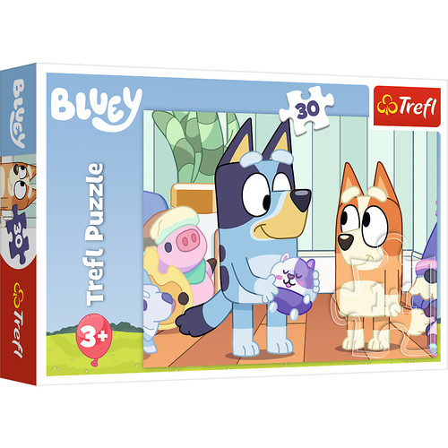 Puzzle bluey pièces trefl - puzzle,