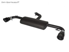 Ulter Duplex Sport Échappement VW Golf 6 1.4L TSI 2.0L TDI ER Chaque 90Mm Noir