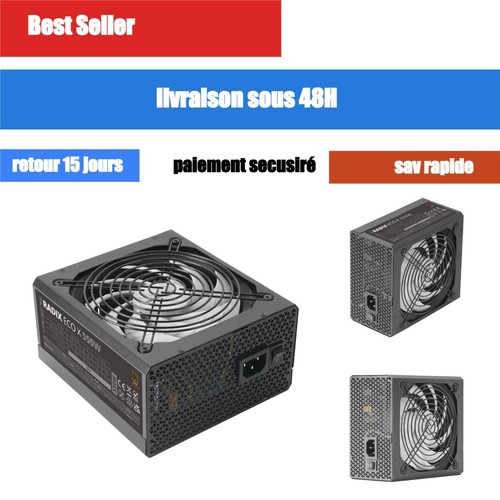 Alimentation atx 550 - alimentation, 80