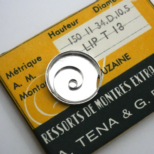 Ressort barillet montre - montre,